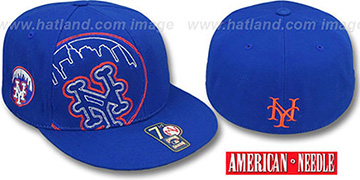 Mets 'HEADSTRONG' Royal Fitted Hat by American Needle