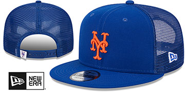 Mets 'TEAM-BASIC TRUCKER SNAPBACK' Royal Hat by New Era