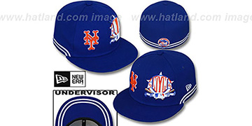 Mets 'TWO-BIT' Royal-White Fitted Hat by New Era