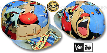 Mickey 'HI-RES BRAVE LITTLE TAILOR' Multi Fitted Hat by New Era