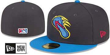 Missions 'COPA' Charcoal-Blue Fitted Hat by New Era