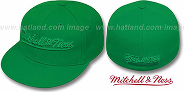 Mitchell and Ness 'GREENOUT' Fitted Hat