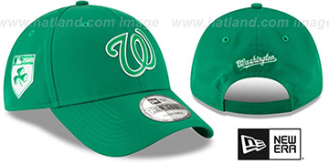 Nationals 2018 ST PATRICKS DAY 940 STRAPBACK Hat by New Era