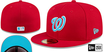 Nationals 2024 'FATHERS DAY' Fitted Hat by New Era