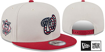 Nationals 2024 JULY 4TH STARS N STRIPES SNAPBACK Hat by New Era