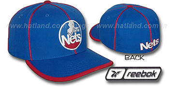 Nets HW WILDSIDE Fitted Hat by Reebok - royal