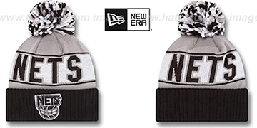 Nets HWC REP-UR-TEAM Knit Beanie Hat by New Era