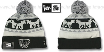 Nets THE-MOOSER Knit Beanie Hat by New Era