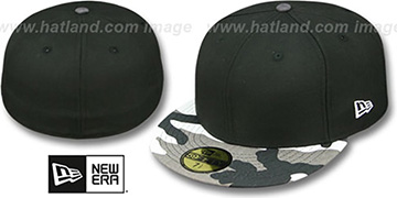 New Era 2T 59FIFTY-BLANK Black-Urban Camo Fitted Hat