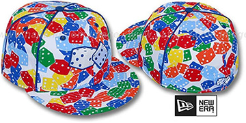 New Era MULTI 'DICE' Fitted Hat 