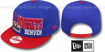 Nuggets '2T BORDERLINE SNAPBACK' Royal-Red Hat by New Era