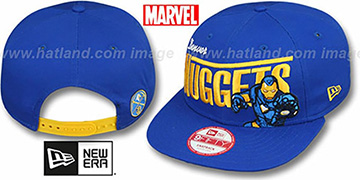 Nuggets TEAM-HERO SNAPBACK Royal Hat by New Era