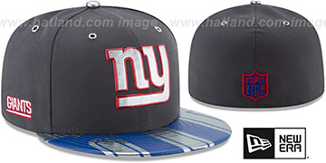 NY Giants 2017 SPOTLIGHT Charcoal Fitted Hat by New Era