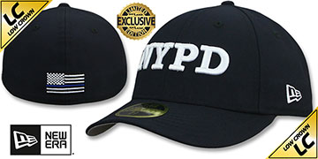 NYPD CITY STRONG LOW-CROWN Navy Fitted Hat by New Era