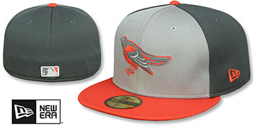 Orioles 2025 'BATTING PRACTICE' Fitted Hat by New Era