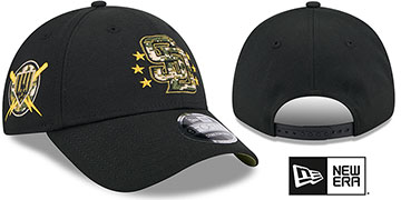 Padres 2024 ARMED FORCES STARS N STRIPES STRETCH SNAP Hat by New Era