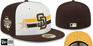 Padres 2024 MLB ALL-STAR WORKOUT Fitted Hat by New Era