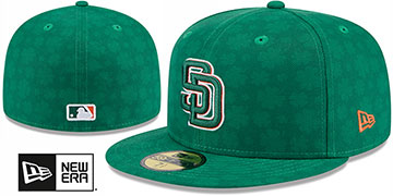 Padres 2025 ST PATRICKS DAY Fitted Hat by New Era