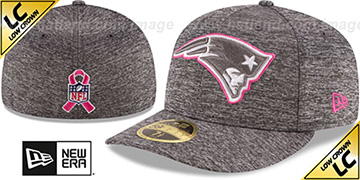 Patriots 2016 LOW-CROWN BCA Grey Fitted Hat by New Era