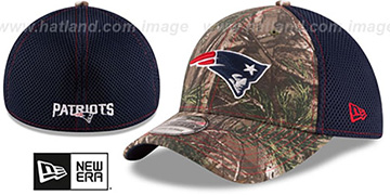 Patriots REALTREE NEO MESH-BACK Flex Hat by New Era