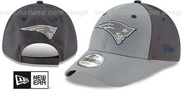 Patriots THE-LEAGUE GREY-POP STRAPBACK Hat by New Era