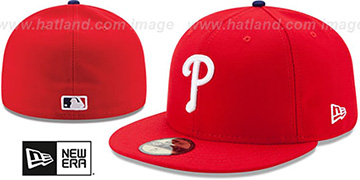 Phillies AC-ONFIELD GAME Hat by New Era