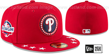 Phillies '2018 MLB ALL-STAR WORKOUT' Fitted Hat by New Era