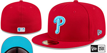 Phillies 2024 'FATHERS DAY' Fitted Hat by New Era