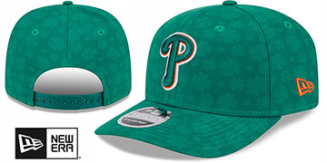 Phillies 2025 ST PATRICKS DAY STRETCH-SNAP Hat by New Era