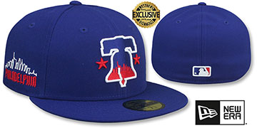 Phillies 'ALTERNATE CITY CONNECT' Royal Fitted Hat by New Era