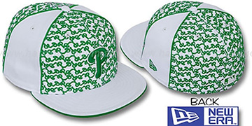 Phillies 'LOS-LOGOS' White-Green Fitted Hat by New Era