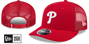 Phillies 'LOW-CROWN TRUCKER SNAPBACK' Red Hat by New Era