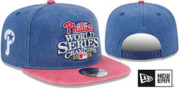 Phillies PIGMENT DYED GOLFER SNAPBACK Hat by New Era