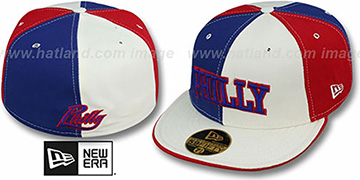 Philly PINWHEEL-CITY Royal-White-Red Fitted Hat by New Era