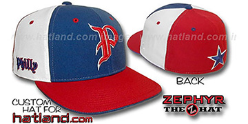 Philly PINWHEEL Royal-White-Red Fitted Hat