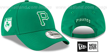 Pirates 2018 ST PATRICKS DAY 940 STRAPBACK Hat by New Era