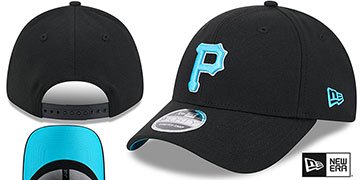 Pirates 2024 'FATHERS DAY' STRETCH-SNAP Hat by New Era