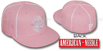 Pirates PINK CADDY Fitted Hat by American Needle