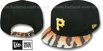 Pirates 'TIGER ANIMALISTIC-FUR VIZA STRAPBACK' Hat by New Era