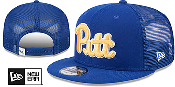 Pittsburgh 'TEAM-BASIC TRUCKER SNAPBACK' Royal Hat by New Era