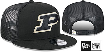 Purdue TEAM-BASIC TRUCKER SNAPBACK Black Hat by New Era