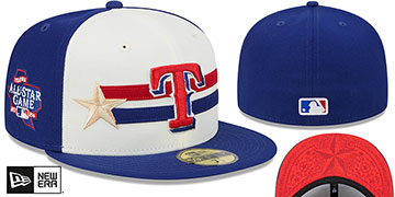 Rangers 2024 MLB ALL-STAR WORKOUT Fitted Hat by New Era