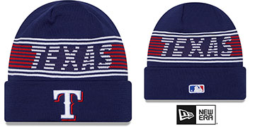 Rangers 24-25 SPORT-KNIT Royal Beanie Hat by New Era