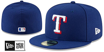 Rangers AC-ONFIELD GAME Hat by New Era