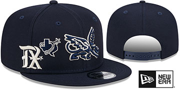 Rangers ALTERNATE CITY CONNECT SNAPBACK Hat by New Era