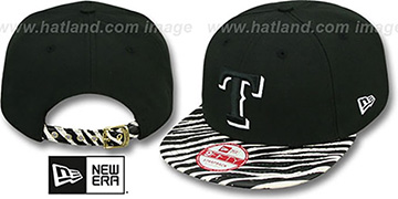 Rangers 'OSTRICH-ZEBRA STRAPBACK' Hat by New Era