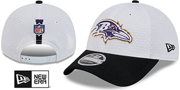 Ravens '2024 NFL TRAINING CAMP STRETCH-SNAP' Hat by New Era