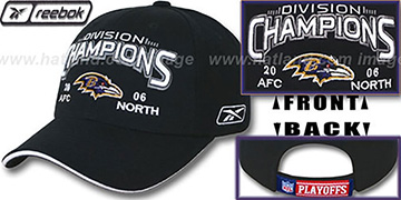 Ravens AFC NORTH CHAMPS Hat by Reebok