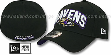 Ravens 'FG DRAFT FLEX' Black Hat by New Era