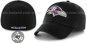 Ravens NFL FRANCHISE Black Hat by 47 Brand